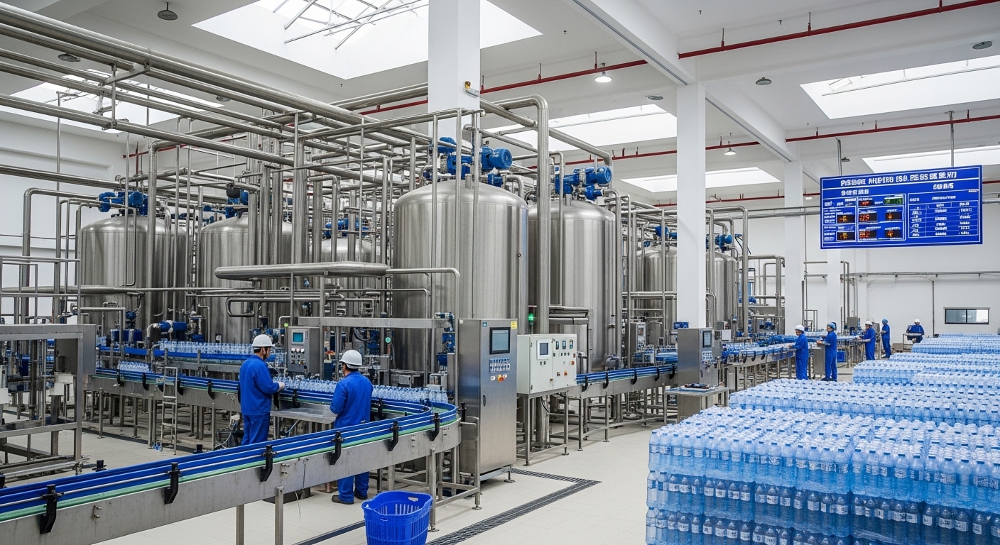 Water Factory Interior